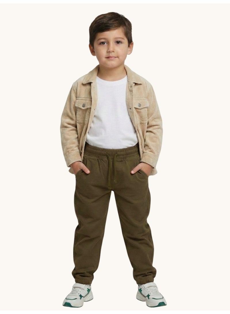 فكتور اند جين سروال رياضي كارجو كاجوال للأولاد - بني - Image 3